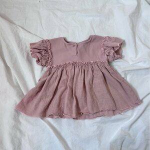 Zara flutter top light pink size 2-3